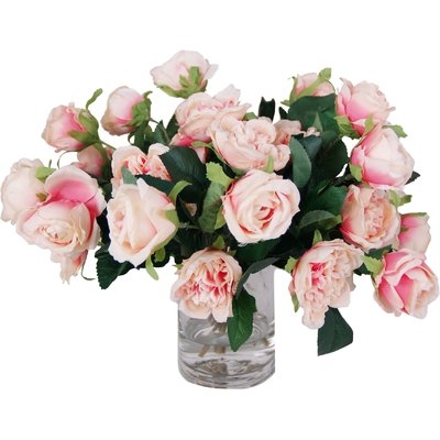 Rose Centerpiece in Decorative Vase - Image 0