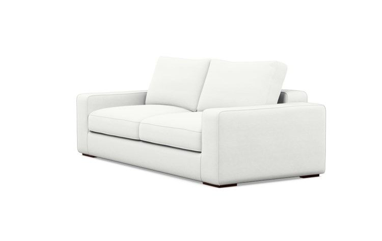 Ainsley Sofa with Swan Fabric and Oiled Walnut legs - Image 4