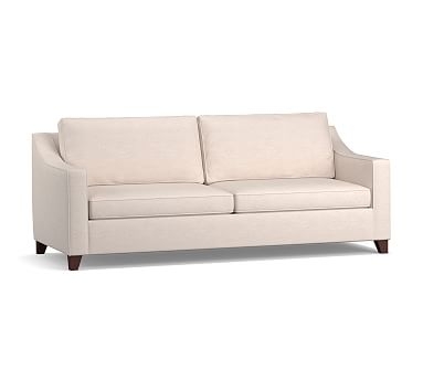 Cameron Slope Arm Upholstered Deep Seat Grand Sofa 2-Seater 95", Polyester Wrapped Cushions, Sunbrella(R) Performance Chenille Salt - Image 0