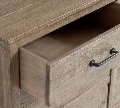 Paulsen Reclaimed Wood Extra Wide Dresser, Cinder Gray - Image 4