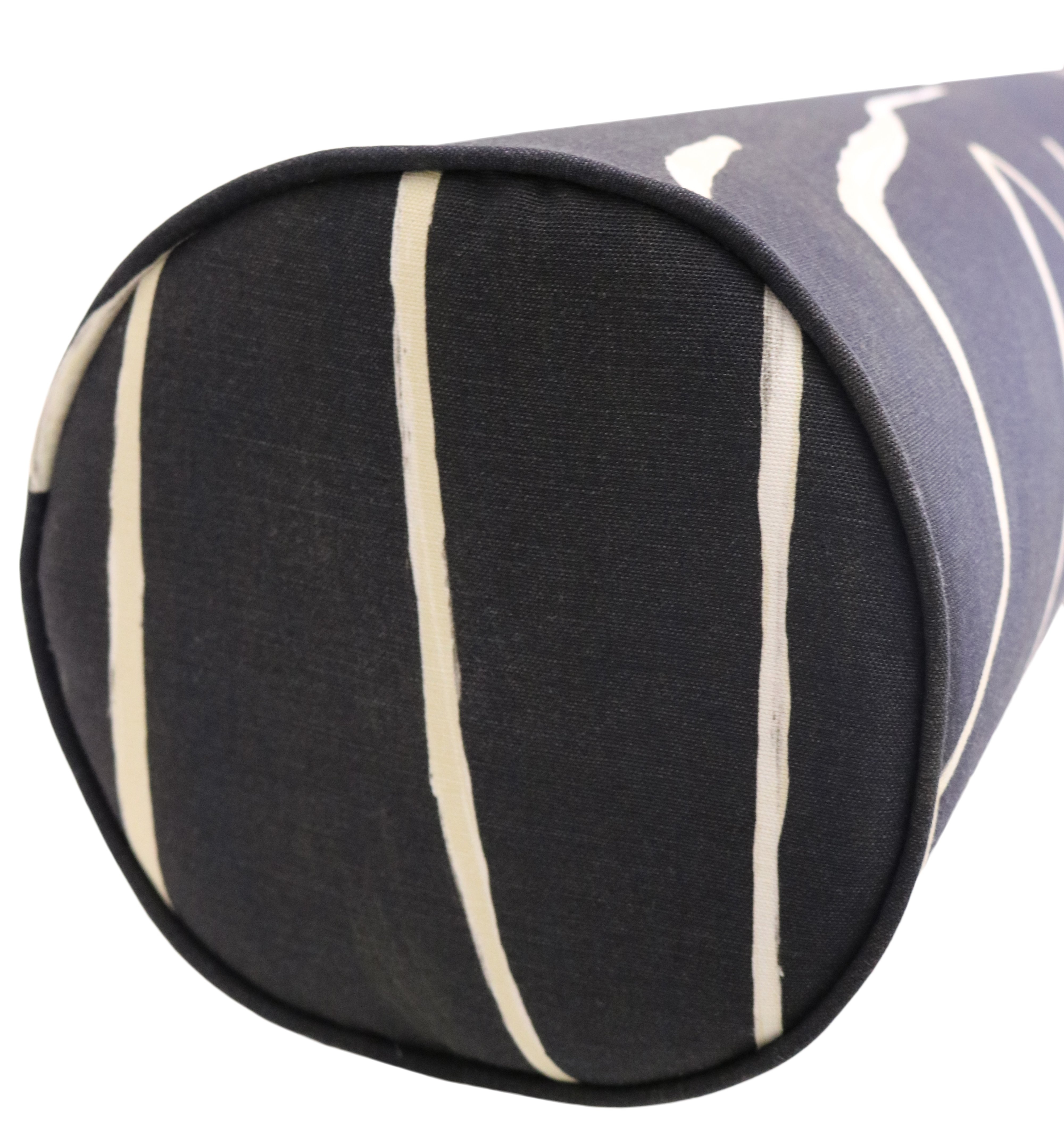 THE BOLSTER :: LABYRINTH LINEN // SPA BLUE - KING // 9" X 48" - Image 5