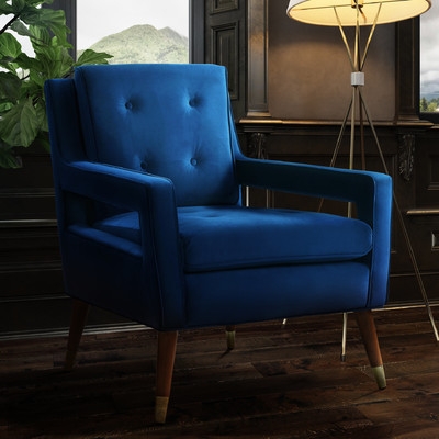 Alverstone Velvet Armchair - Image 0