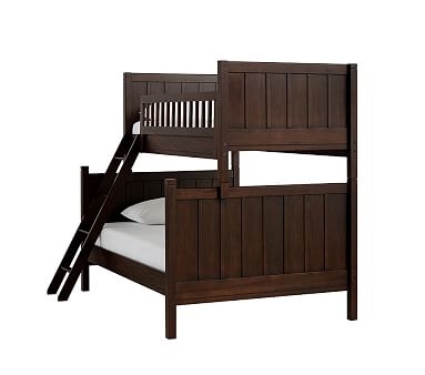 Camp Twin-Over-Full Bunk Bed, Simply White - Image 5