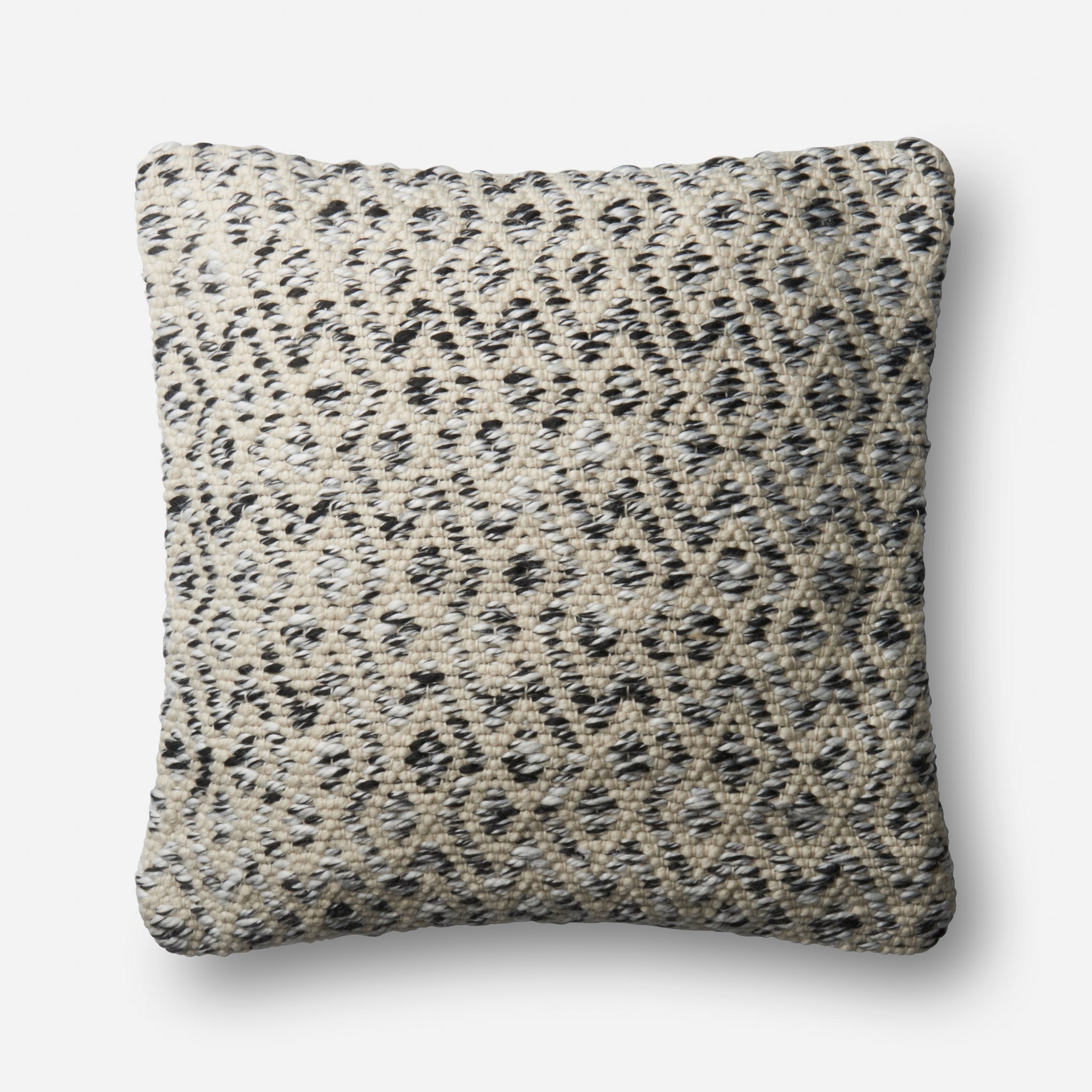 PILLOWS - BLACK / NATURAL - 22" X 22" Cover Only - Image 0