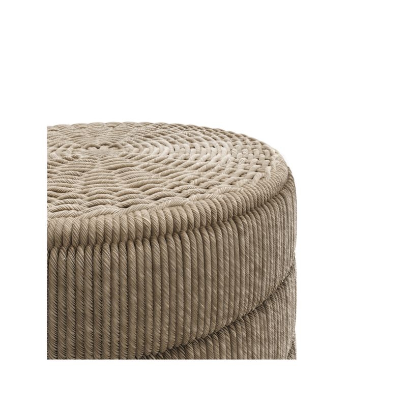 Madura Woven Outdoor Side Table - Image 5
