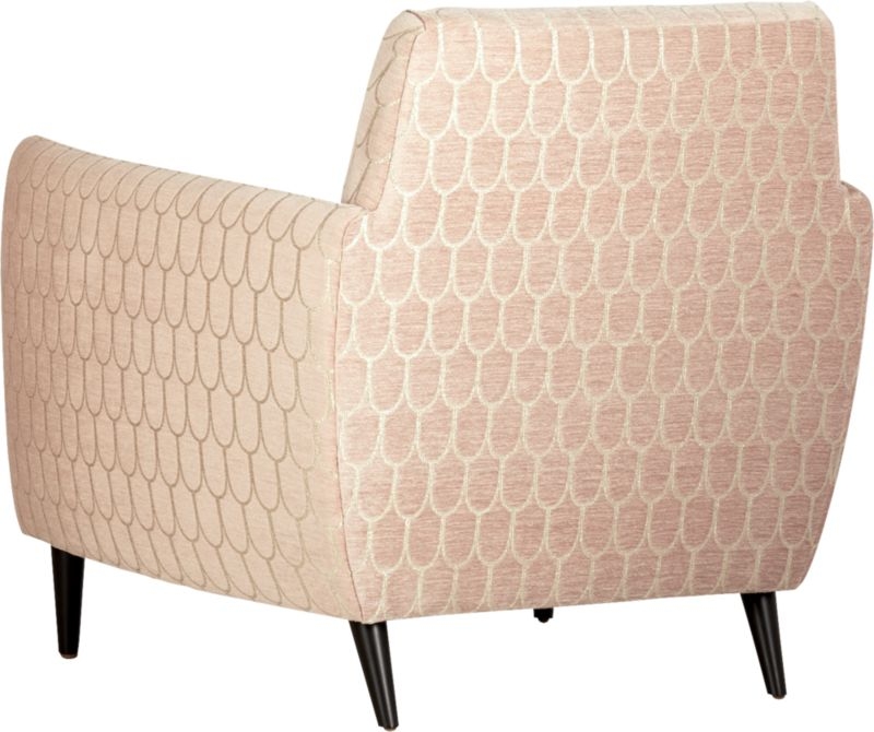 Parlour Crisanta Blush Pink Chair - Image 4