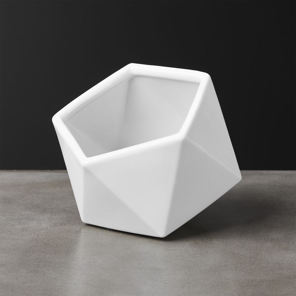 Clarity Large White Porcelain Bowl - Image 0