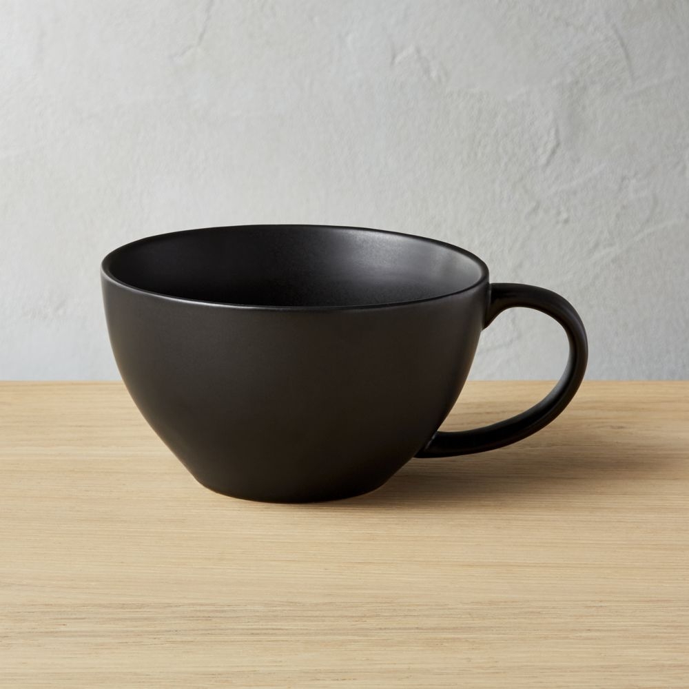 Crisp Matte Black Mug - Image 0