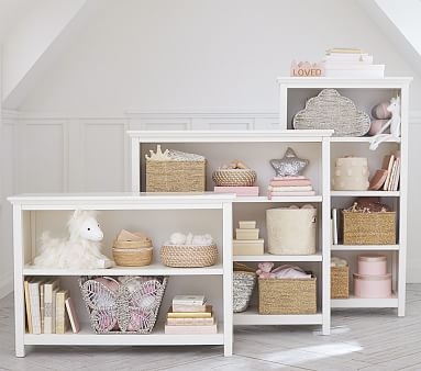 Cameron 4-Shelf Bookcase, Simply White, In-home - Image 2