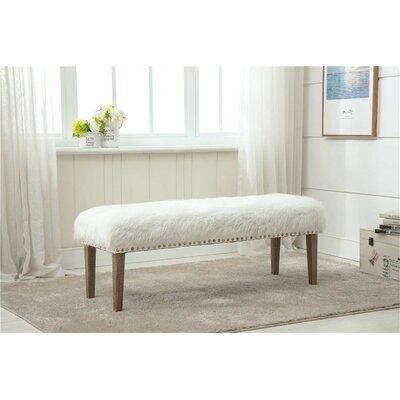 Medeiros Upholstered Bench - Image 0