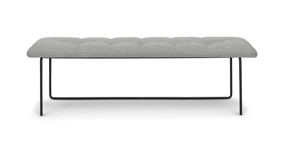 Level Winter Gray Bench - small - Image 0
