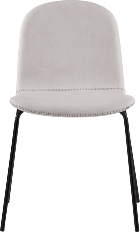 Primitivo White Faux Leather Chair - Image 3