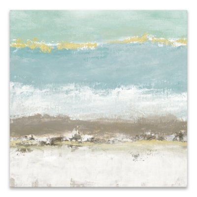 'Peaceful Reverie' Acrylic Painting Print on Canvas - Image 0