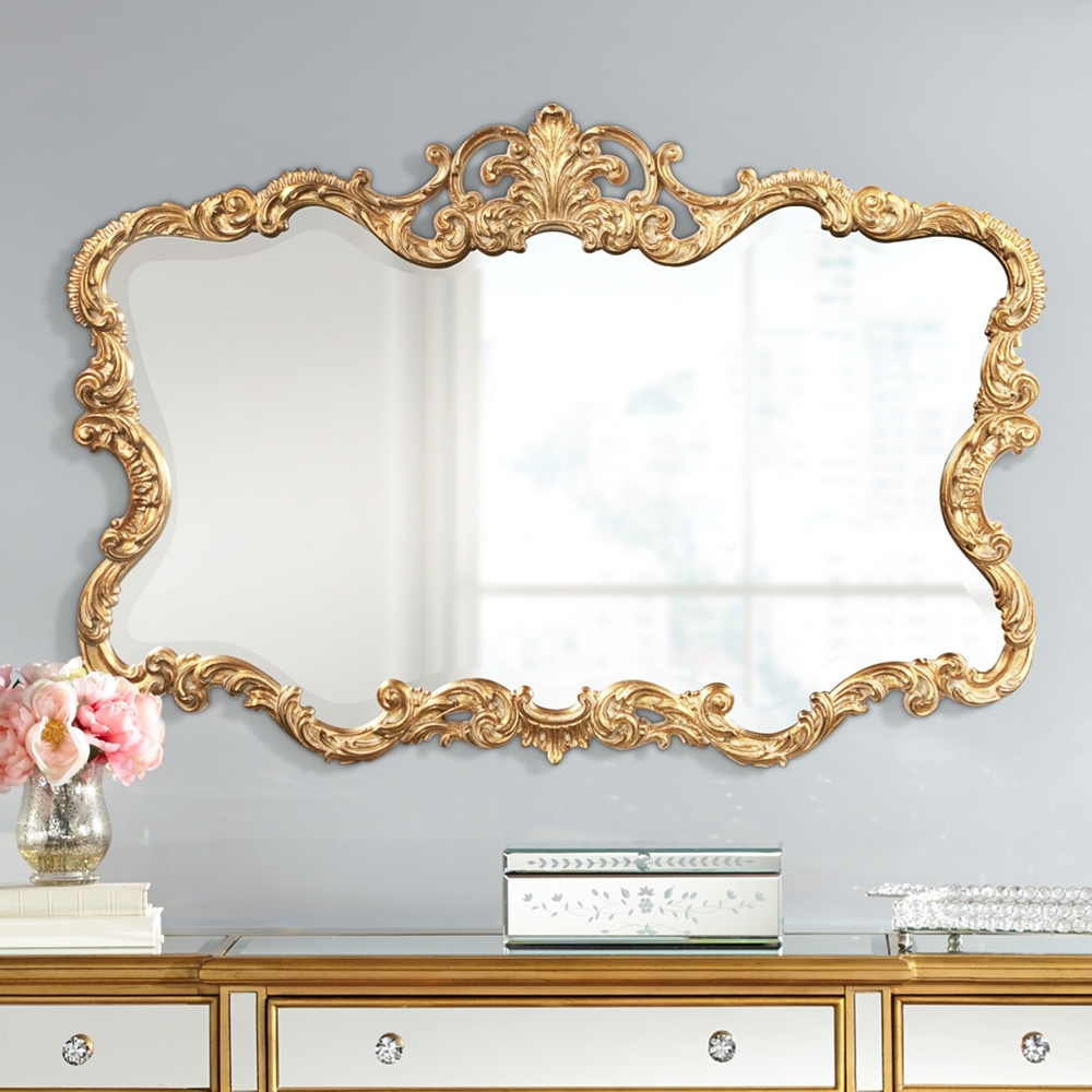 Howard Elliott Collection 38" x 27" Talida Wall Mirror - Style # V6519 - Image 0