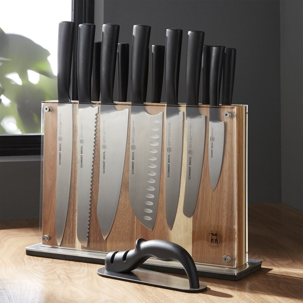 Schmidt Brothers ® Carbon 6 15-Piece Knife Block Set - Image 0