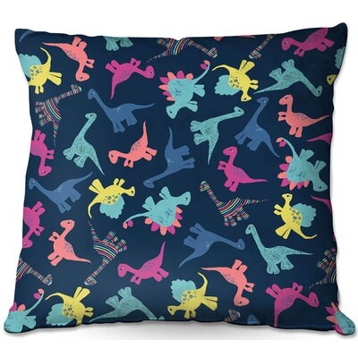 Robichaud Couch Dinosaur Throw Pillow - Image 0