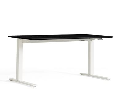 Humanscale(R) Sit-Stand Desk, Small, White Base/White Top, 48" Wide - Image 3