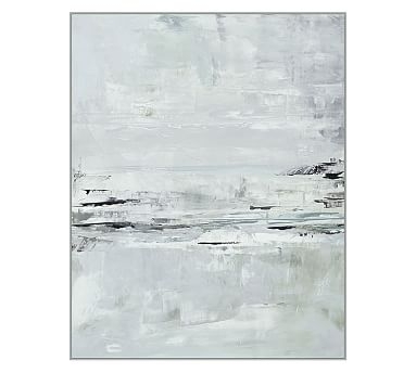 Gray Surf Canvas, 32 x 40" - Image 0
