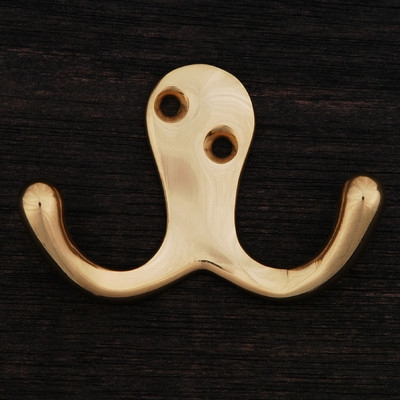 HK Series 2 Pronged Flared Small Wall Hook - Image 0