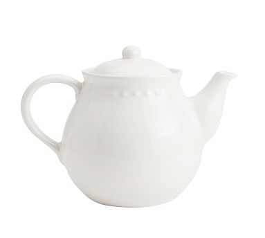 Emma Teapot, White - Image 0