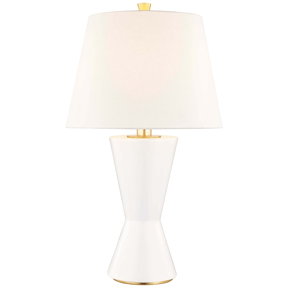 Hudson Valley Ashland Matte White Accent Table Lamp - Style # 58R20 - Image 0
