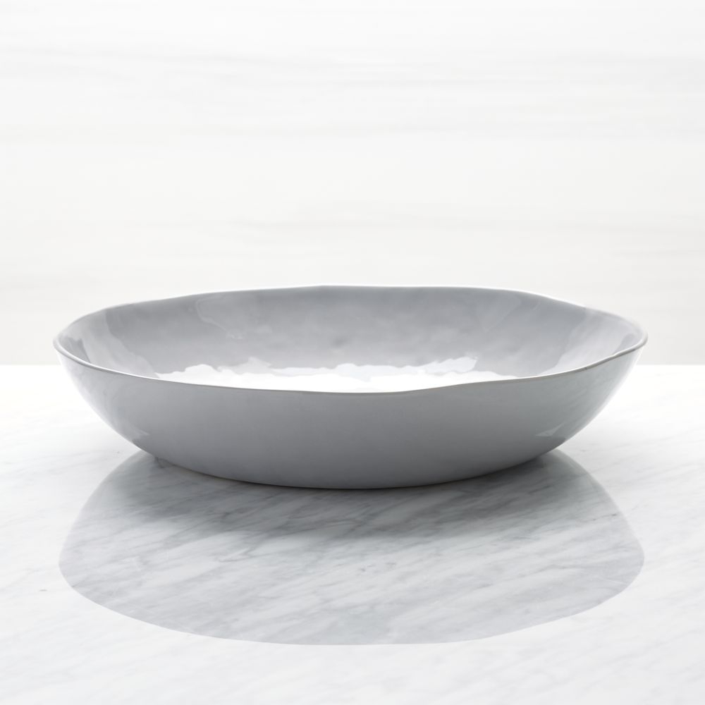 Mercer Grey Porcelain Serving Bowl - Image 0