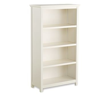 Cameron 4-Shelf Bookcase, Simply White, In-home - Image 0