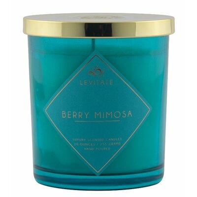 Berry Mimosa 10oz. Glass Scented Jar Candle - Image 0