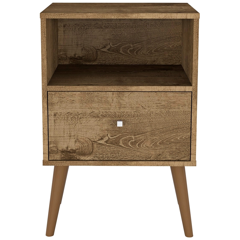 Liberty 17 3/4" Wide Rustic Brown 1-Drawer Wood Nightstand - Style # 69T40 - Image 0
