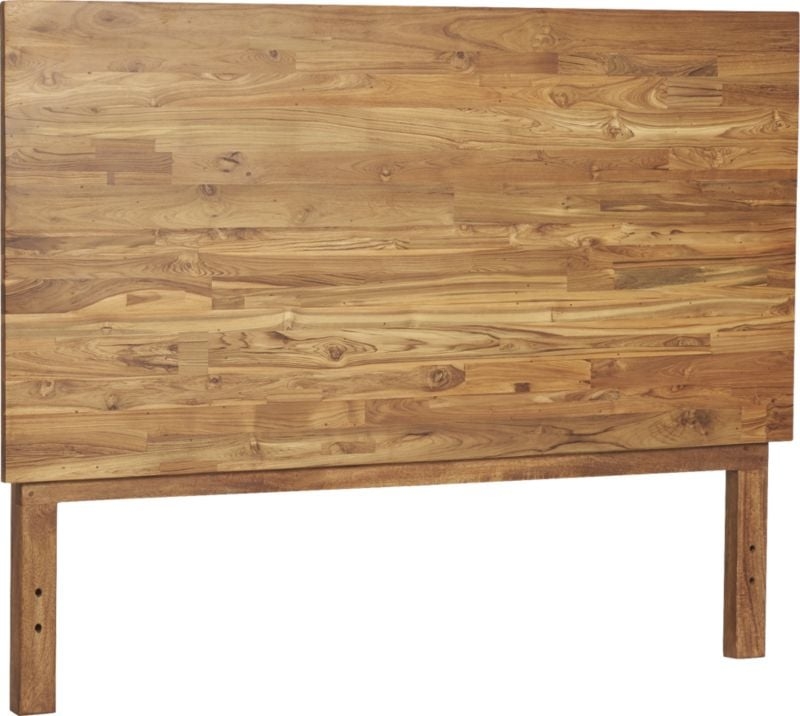 Dondra Tall Headboard Queen + Wood Frame - Image 4