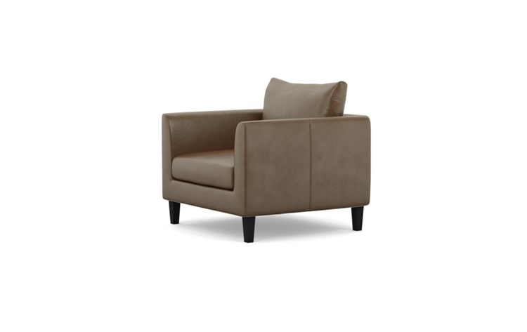 Owens Leather Accent Chair - Image 4