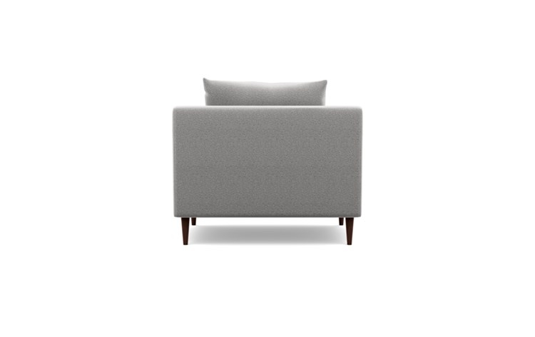 Sloan Accent Chair with Grey Ash Fabric and Oiled Walnut legs - Image 3