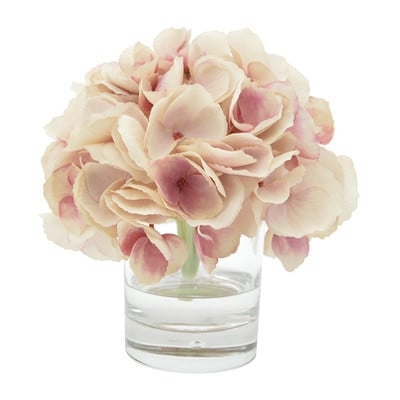 Hydrangea Bouquet in Water Floral Arrangement - Image 0