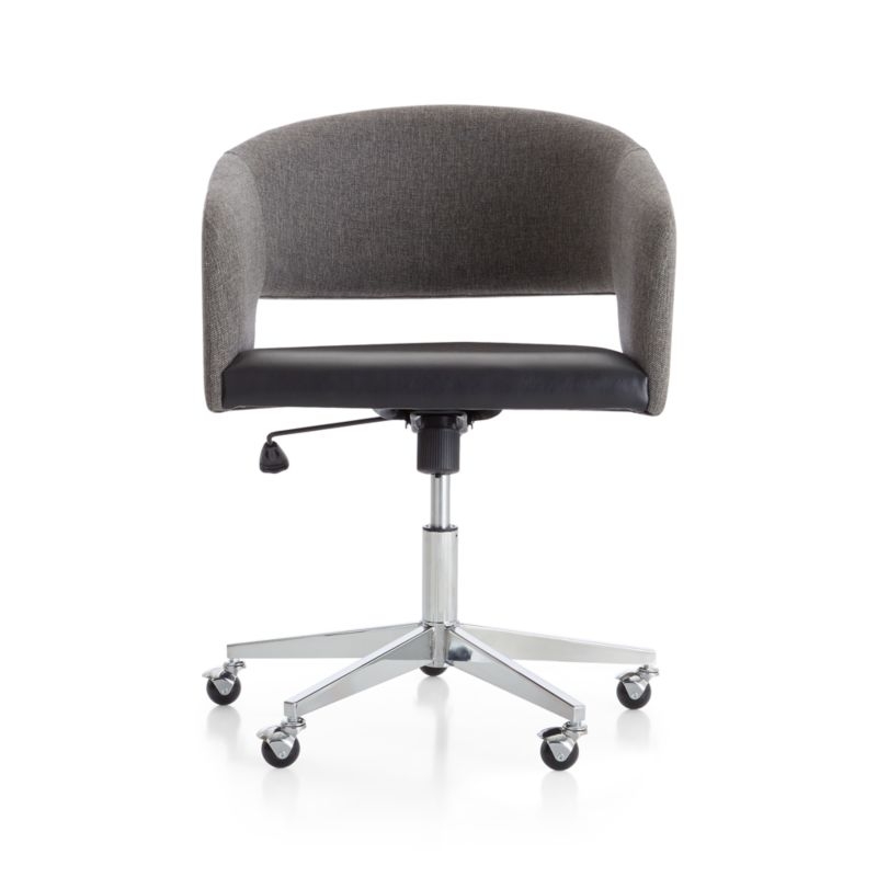 Don Upholstered Office Chair - Image 1