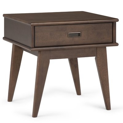Draper End Table with Storage - Image 0