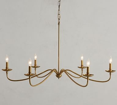 Lucca Chandelier, brass - Image 1