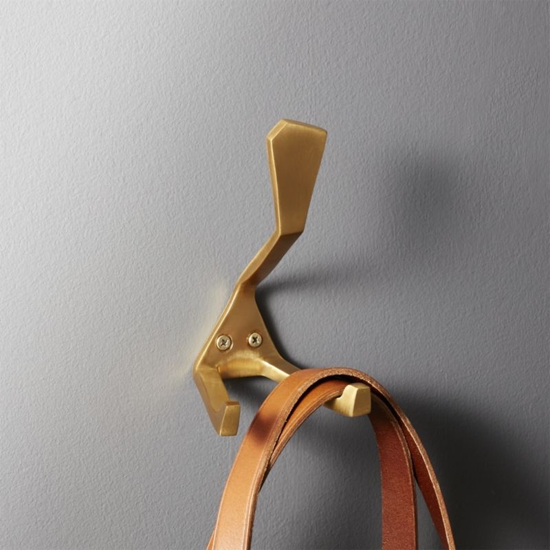 Brass 3 Arm Hook - Image 1