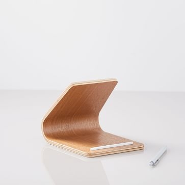 Yamazaki Plywood Tablet Stand, Beige - Image 0