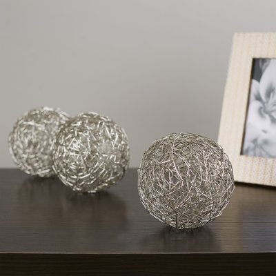 Manchester Wire Ball Sculpture Set - Image 0