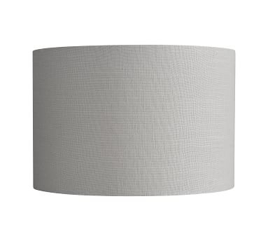 Textured Gallery Straight Sided Shade, Large, White - Image 5
