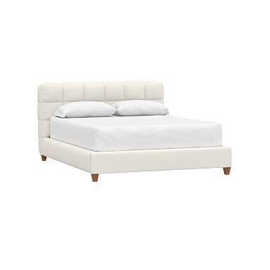 Baldwin Classic Upholstered Bed, Queen, Tweed Ivory - Image 0