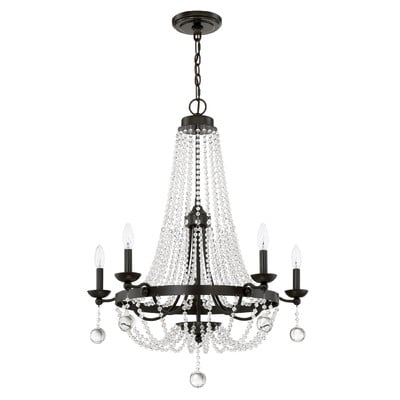 Moreell 5-Light Crystal Chandelier - Image 0