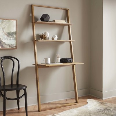 Noelle Solid Wood Leaning/Ladder Desk - Image 0