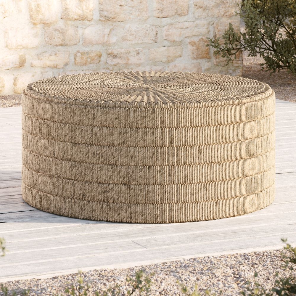 Madura Woven Outdoor Coffee Table - Image 0