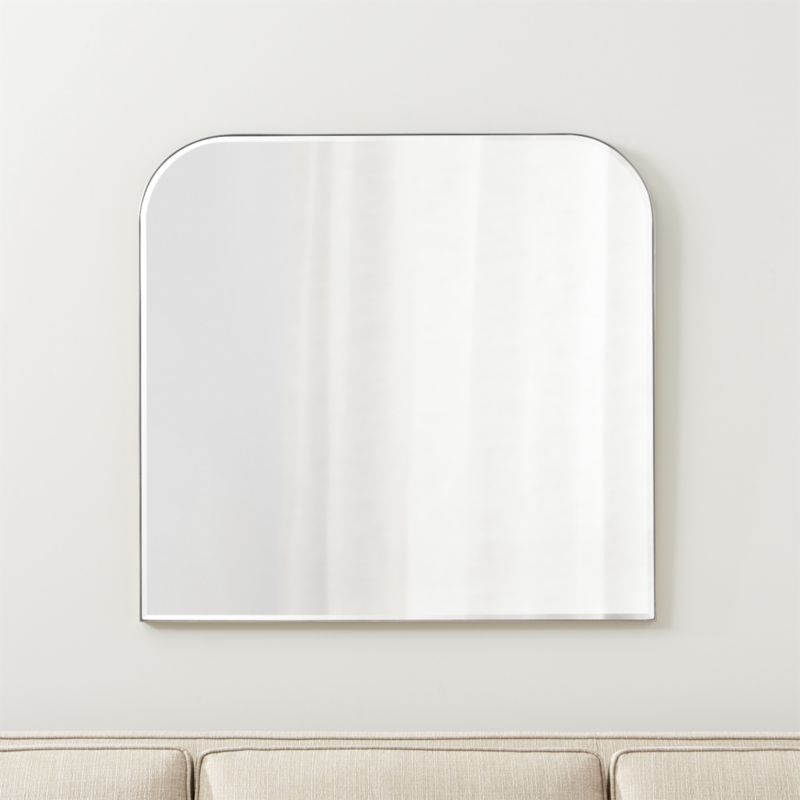Edge Silver Arch Wall Mirror - Image 2
