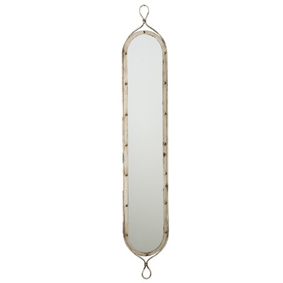 Distressed Vertical Wall Mirror - Image 0