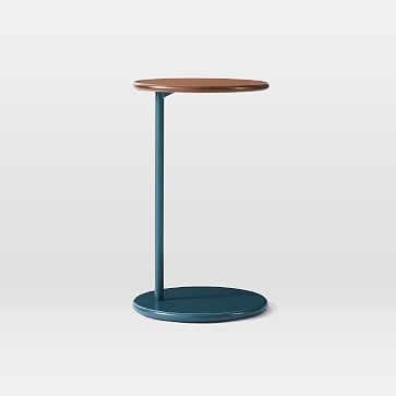 Ruby C-Side Table, Petrol Blue - Image 0