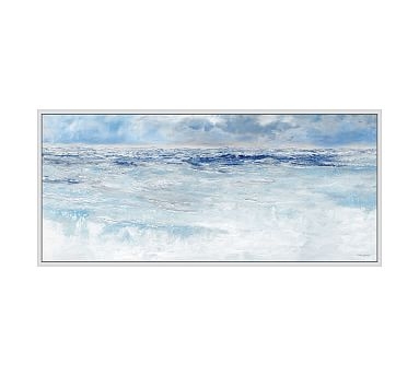 East Beach Framed Canvas, 51.5" x 23.5" - Image 0