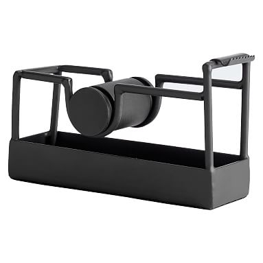 Silhouette Desk Accessories, Tape Dispenser, Charcoal - Image 0