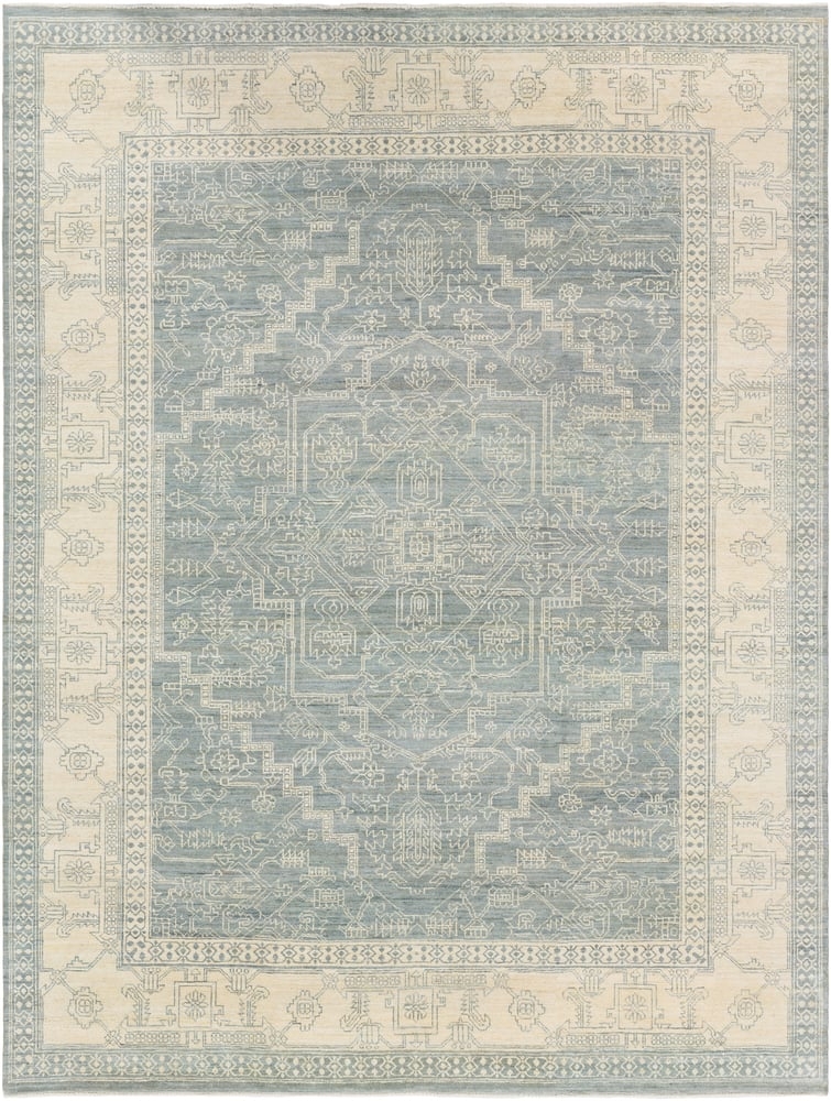 Bala Gray Indoor 9' x 12' Handmade Rug - Image 1